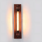 Industrial Wall Sconce, Vintage Iron LED Wall Light - Rustic Indoor Wall Lighting Fixture for Living Room Bedroom Hallway Stairs