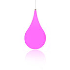 Outdoor Hanging Light Waterproof, Water Drop LED Pendant Lantern - Modern Exterior Ceiling Lighting for Porch Patio Gazebo Garden