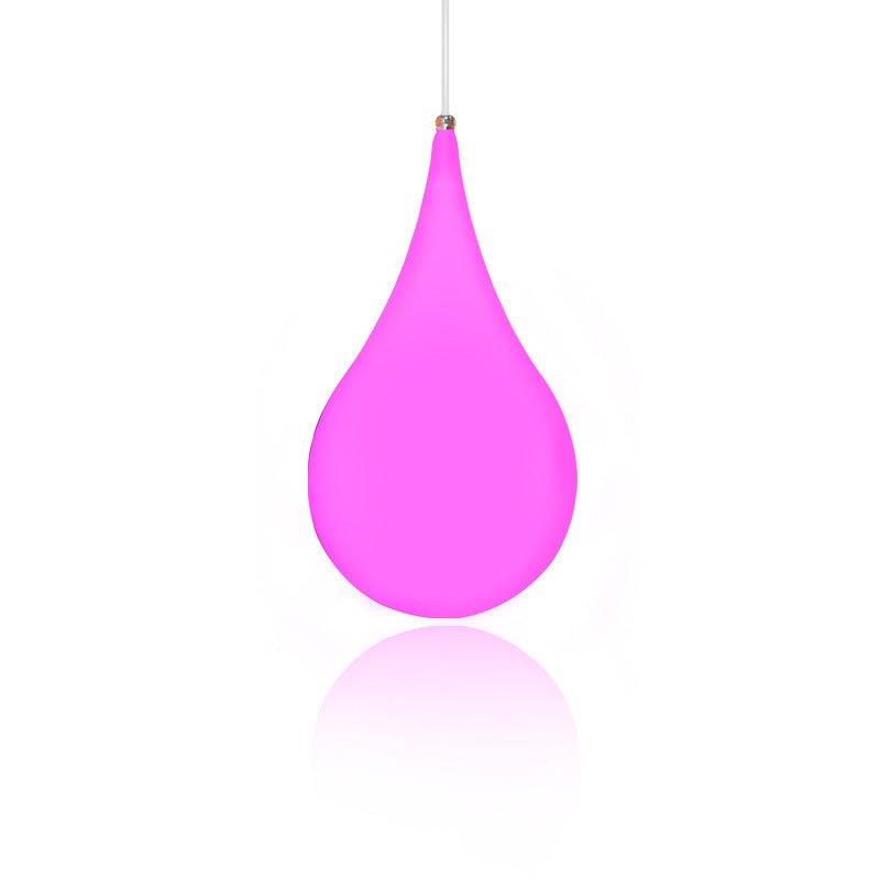 Outdoor Hanging Light Waterproof, Water Drop LED Pendant Lantern - Modern Exterior Ceiling Lighting for Porch Patio Gazebo Garden