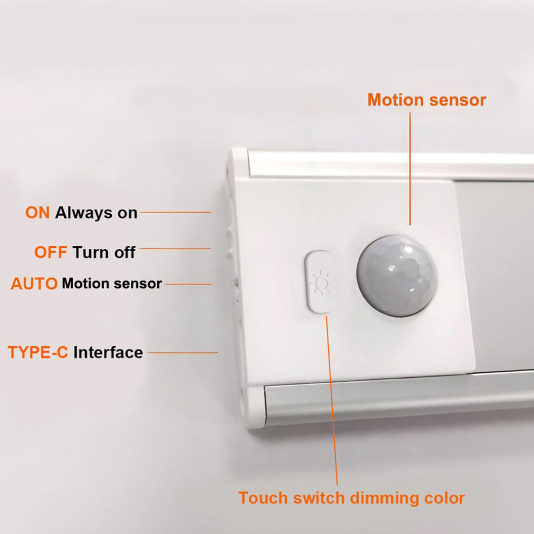 Wireless Under Cabinet Lighting LED Motion Sensor Light